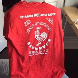 Sriracha hot chic sauce T-shirt